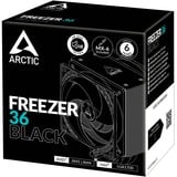 Arctic Freezer 36, Refroidisseur CPU Noir, 4 broches PWM