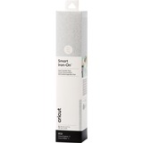 Cricut Smart Iron-On Sheet - Glitter Silver , Matériau d'impression Argent, 2.7 m