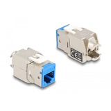DeLOCK Module Keystone RJ-45 > LSA Cat.6a sans outil, 8 pièces, Module de Keystone Multicolore