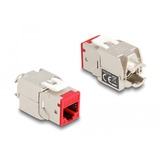 DeLOCK Module Keystone RJ-45 > LSA Cat.6a sans outil, 8 pièces, Module de Keystone Multicolore