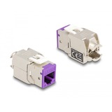 DeLOCK Module Keystone RJ-45 > LSA Cat.6a sans outil, 8 pièces, Module de Keystone Multicolore