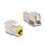 DeLOCK Module Keystone RJ-45 > LSA Cat.6a sans outil, 8 pièces, Module de Keystone Multicolore