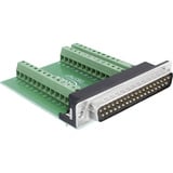 DeLOCK Terminal Block > D-Sub 37-pin (male), Adaptateur 