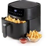 Domo Domo DO539FR - Heteluchtfriteuse XXL - 6, Friteuse à air chaud Noir