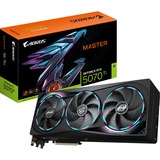 GIGABYTE AORUS GeForce RTX 5070 Ti MASTER 16G, Carte graphique 1x HDMI, 3x DisplayPort