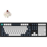 Keychron Q6 Max-M3 QMK RGB clavier mécanique Noir, Layout BE (AZERTY), Gateron Jupiter Brown, 100%, Hot-swappable, Bluetooth, 2.4GHz