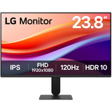 LG 24U411A-B 23.8" Moniteur  Noir, 1x HDMI, 1x VGA, 120 Hz