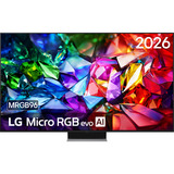 LG Micro RGB evo AI 75" Ultra HD TV LED Noir, 4x HDMI, 2x USB, Bluetooth, LAN, WLAN, CI+, HDR10