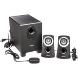 Logitech Speaker System Z313, Haut-parleur PC Noir/Argent, Vente au détail