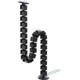 Neomounts ADS06-130BL, Guide-câble Noir