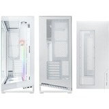 Phanteks NV7 boîtier big tower Blanc (mat) | 2x USB-A | 1x USB-C | RGB | Window