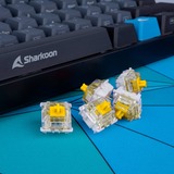 Sharkoon Gateron Pro 3.0 Yellow Switch-Set, Switch pour clavier Jaune/transparent, 35 unités