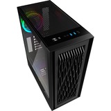 Sharkoon RGB WAVE boîtier midi tower Noir | 2x USB-A | 1x USB-C | RGB | Window