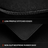 SteelSeries QcK Performance Speed, Tapis de souris gaming Noir, XL