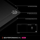 SteelSeries QcK Performance Speed, Tapis de souris gaming Noir, XL