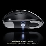 SteelSeries Rival Pro Mini, Souris gaming Noir, 100 - 42 000 DPI, 8K, UWB / 6 GHz