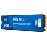 WD Blue SN5000 NVMe, 500 Go SSD Bleu, WDS500G4B0E, M.2 2280, PCIe Gen4 x 4