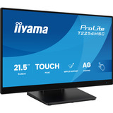 iiyama ProLite T2254MSC-B2AG 21.5" Moniteur tactile Noir, 1x DisplayPort, 1x HDMI, 2x USB-A