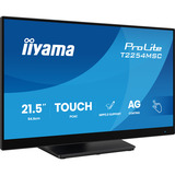 iiyama ProLite T2254MSC-B2AG 21.5" Moniteur tactile Noir, 1x DisplayPort, 1x HDMI, 2x USB-A