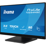 iiyama ProLite T2254MSC-B2AG 21.5" Moniteur tactile Noir, 1x DisplayPort, 1x HDMI, 2x USB-A