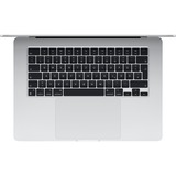 Apple MacBook Air 15" 2024 (MRYQ3FN/A) 15.3" PC portable Argent | M3 | 10-Core GPU | 8 Go | 512 Go SSD