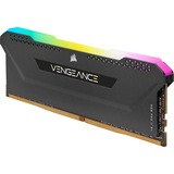 Corsair Vengeance RGB PRO SL 16 Go DDR4-3200 (2x 8 Go) mémoire vive Noir, CMH16GX4M2Z3200C16, XMP 2.0