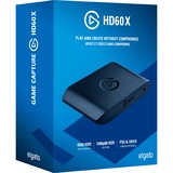 Elgato HD60 X, Carte de capture Noir, USB 3.2 Gen 1 (5 Gbit/s) | 2x HDMI