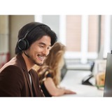 Jabra Evolve2 75 casque over-ear Noir, Link380a, Microsoft Teams