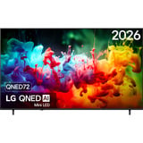 LG QNED72 AI 85" 4K Ultra HD TV Noir, 3x HDMI, USB, Bluetooth, LAN, WLAN, CI+, HDR10