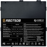 Lian Li RB 750B alimentation 750 watt Noir, 1x 12V-2x6, 2x PCIe, 1x PCIe