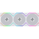 Lian Li UNI FAN TL FLEX ventilateurs de boîtier RGB  Blanc, 3 pièces, 120 x 124 x 28 mm, PWM