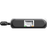 Sitecom 10-en-1 USB4 Power Delivery Multiport Adapteur, Station d'accueil Gris