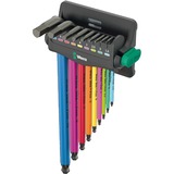 Wera Wera Hex-Plus Multicolour 3 stiftsleutel, 05133165001, Tournevis 