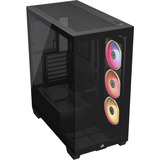 Corsair 3500X LX-R RGB iCUE LINK boîtier midi tower Noir | 2x USB-A | 1x USB-C | Verre Trempé