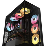 Corsair 3500X LX-R RGB iCUE LINK boîtier midi tower Noir | 2x USB-A | 1x USB-C | Verre Trempé