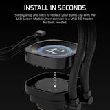 Corsair NAUTILUS RS LCD 2.1" Moniteur  Noir