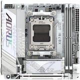 GIGABYTE X870I AORUS PRO ICE carte mère socket AM5 Blanc, RAID, 2,5Gb-LAN, WLAN, BT, Sound, Mini-ITX