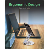 ICY BOX IB-TH201-R, Support Noir