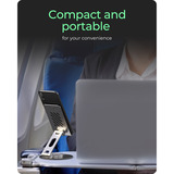 ICY BOX IB-TH201-R, Support Noir