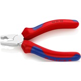 KNIPEX Mini pince combinée 08 05 110, Pinces Rouge/Bleu