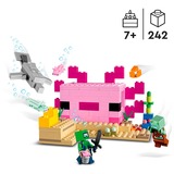 LEGO Minecraft - La maison axolotl, Jouets de construction 21247