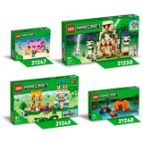 LEGO Minecraft - La maison axolotl, Jouets de construction 21247