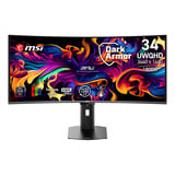 MSI MPG 341CQR QD-OLED X36 34" Moniteur UltraWide gaming incurvé  Noir, 2x HDMI 2.1, DisplayPort 2.1a, USB-C, 360 Hz
