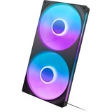 NZXT F280 RGB CORE ventilateurs de boîtier Noir, 2 pièces, 280 x 140 x 26 mm
