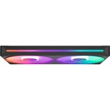 NZXT F280 RGB CORE ventilateurs de boîtier Noir, 2 pièces, 280 x 140 x 26 mm