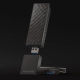 Netgear Adaptateur WiFi 7 Tri-Band USB 3.0 Nighthawk, Adaptateur WLAN Noir, USB 3.0