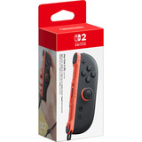 Nintendo Joy-Con 2 - Droite, Manette de jeu Noir/rouge clair, Joystick, Nintendo Switch 2, Bouton d'accueil, Analogique/Numérique, Sans fil, Bluetooth