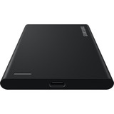 Samsung P7 Portable 2 To SSD externe Noir, MU-PF2T0G/WW, USB4 Gen 2x2 (40 Gbit/s)