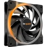 be quiet! Light Wings PWM high-speed ventilateur de boîtier RGB  Noir, 120 x 120 x 25 mm, Ventilateur, 12 cm, 2500 tr/min, 88,86 m³/h, Noir