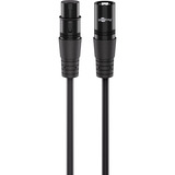goobay Câble de connexion XLR Noir, 2 mètres